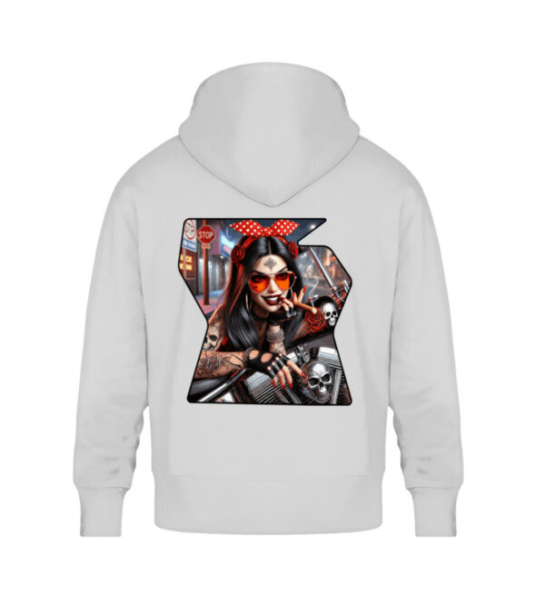 Hellcat Queen - Unisex Oversized Organic Hoodie-6961