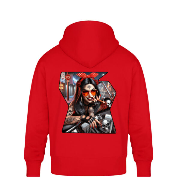 Hellcat Queen - Unisex Oversized Organic Hoodie-6973