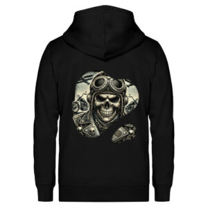 Skull Rider - Unisex Organic Zipper ST/ST-16