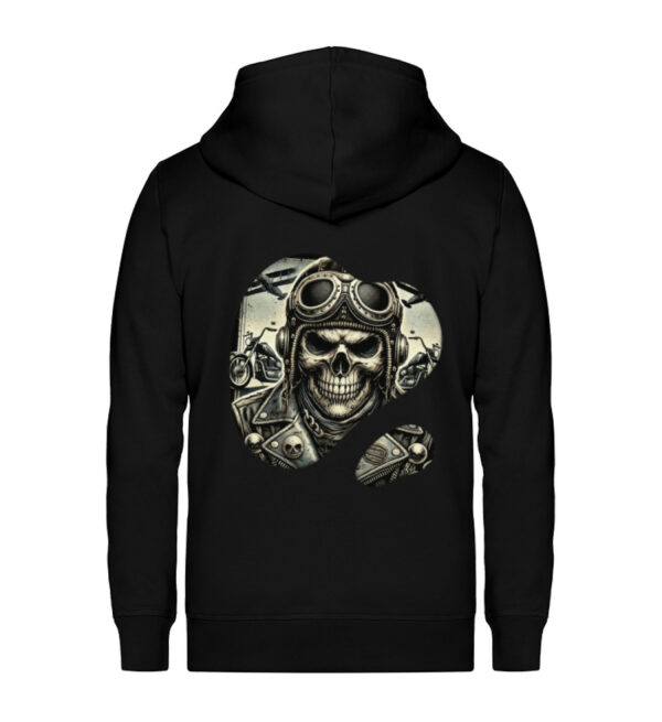 Skull Rider - Unisex Organic Zipper ST/ST-16