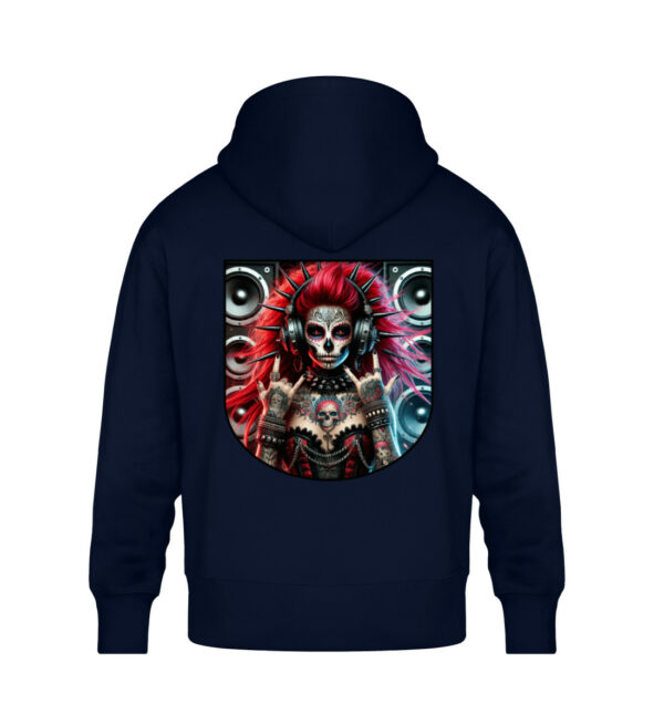 Tattoed Rave Spirit - Unisex Oversized Organic Hoodie-6959