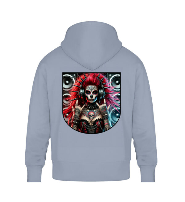 Tattoed Rave Spirit - Unisex Oversized Organic Hoodie-7086