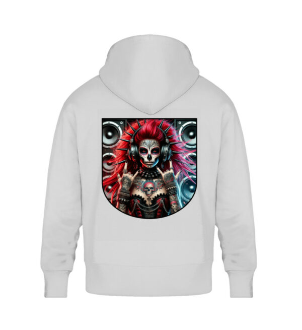 Tattoed Rave Spirit - Unisex Oversized Organic Hoodie-6961