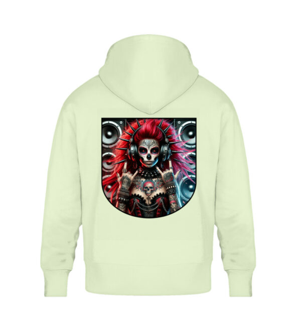 Tattoed Rave Spirit - Unisex Oversized Organic Hoodie-7105