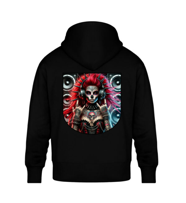 Tattoed Rave Spirit - Unisex Oversized Organic Hoodie-16