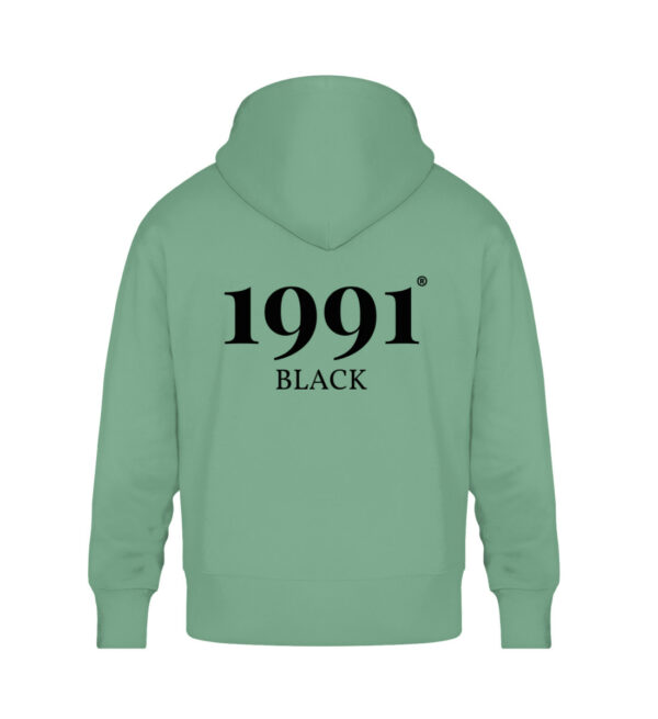 Biker Life | 1991 BLACK - Unisex Oversized Organic Hoodie-7135