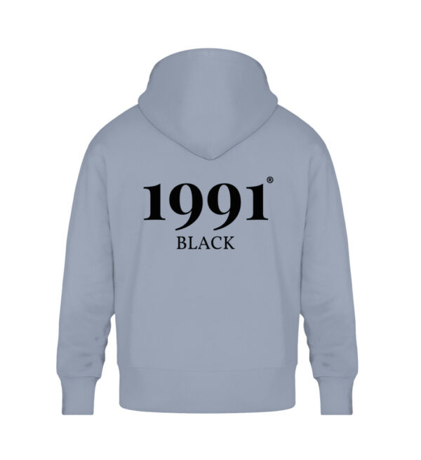 Biker Life | 1991 BLACK - Unisex Oversized Organic Hoodie-7086