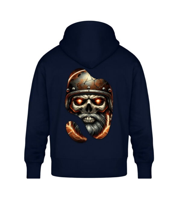 Bearded Inferno - Unisex Oversized Organic Hoodie-6959