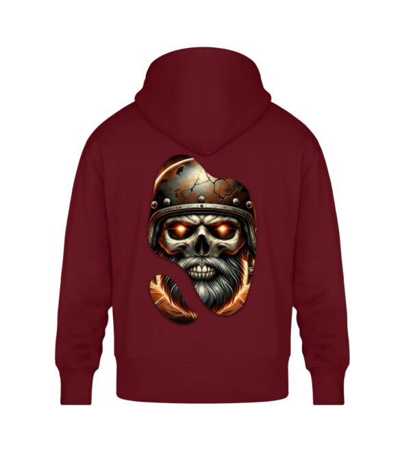 Bearded Inferno - Unisex Oversized Organic Hoodie-6974