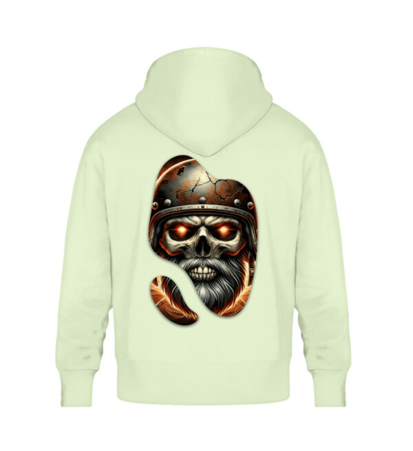 Bearded Inferno - Unisex Oversized Organic Hoodie-7105