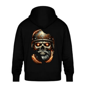 Bearded Inferno - Unisex Oversized Organic Hoodie-16