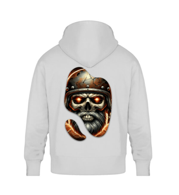 Bearded Inferno - Unisex Oversized Organic Hoodie-6961