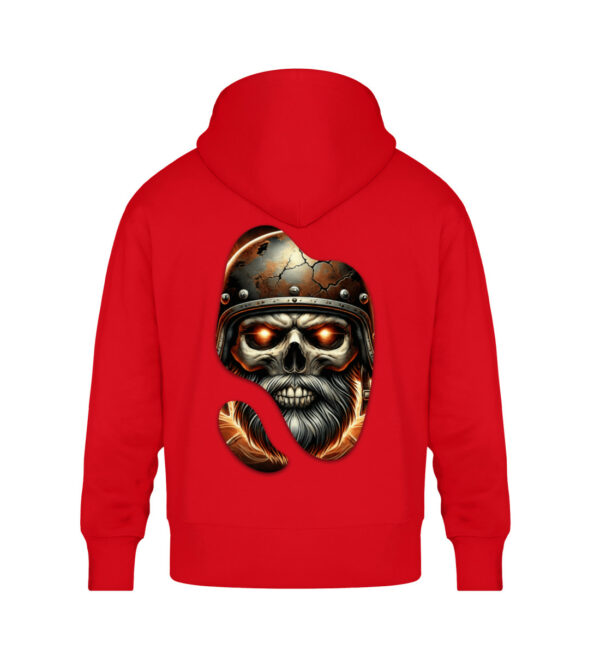 Bearded Inferno - Unisex Oversized Organic Hoodie-6973