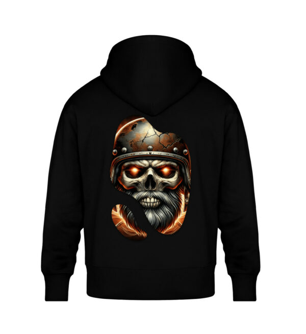 Bearded Inferno - Unisex Oversized Organic Hoodie-16