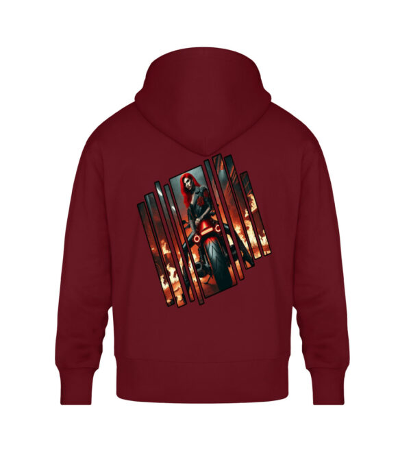 Scarlet Burn - Unisex Oversized Organic Hoodie-6974