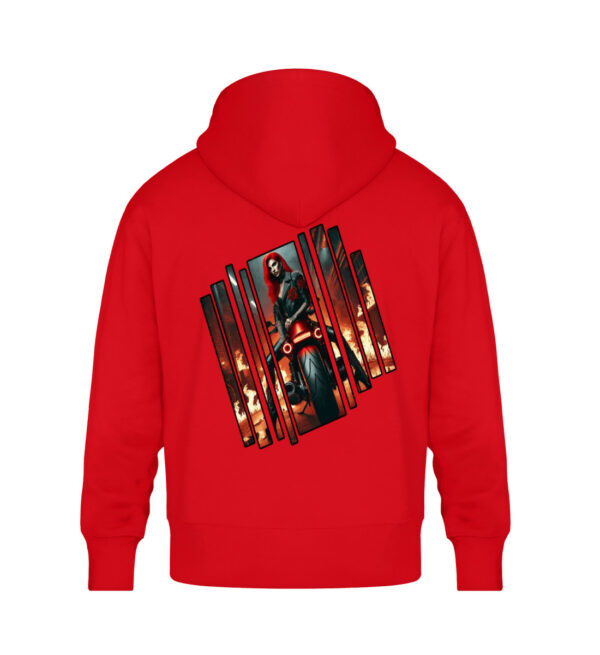 Scarlet Burn - Unisex Oversized Organic Hoodie-6973