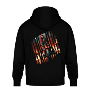 Scarlet Burn - Unisex Oversized Organic Hoodie-16