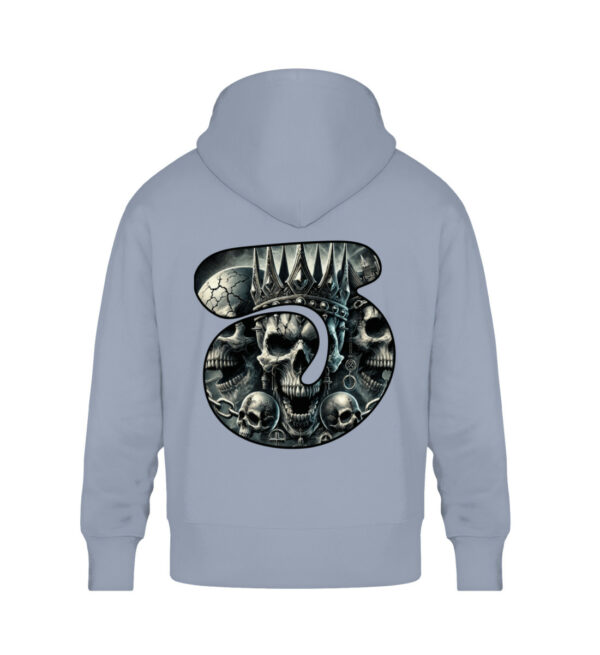 Chains of Fury - Unisex Oversized Organic Hoodie-7086