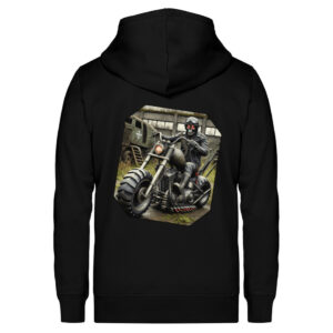 Death Rider - Unisex Organic Zipper ST/ST-16