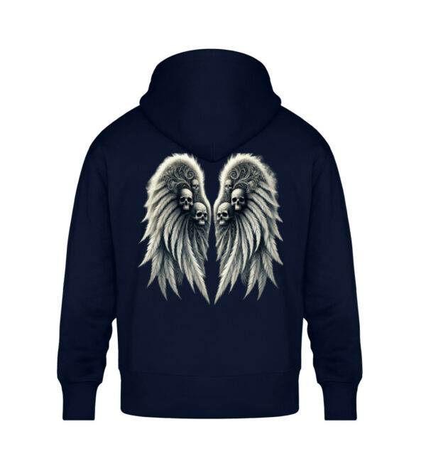 Wings of Darkness - Unisex Oversized Organic Hoodie-6959