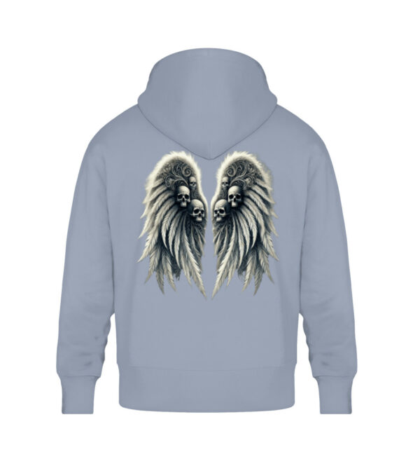 Wings of Darkness - Unisex Oversized Organic Hoodie-7086