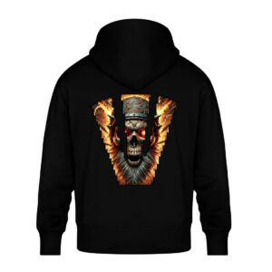 Hell’s Monarch - Unisex Oversized Organic Hoodie-16