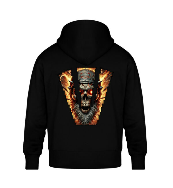 Hell’s Monarch - Unisex Oversized Organic Hoodie-16