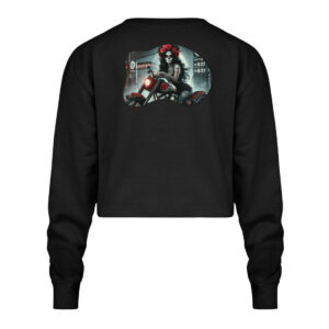 Sombra de la Muerte - Crop Sweatshirt-1624