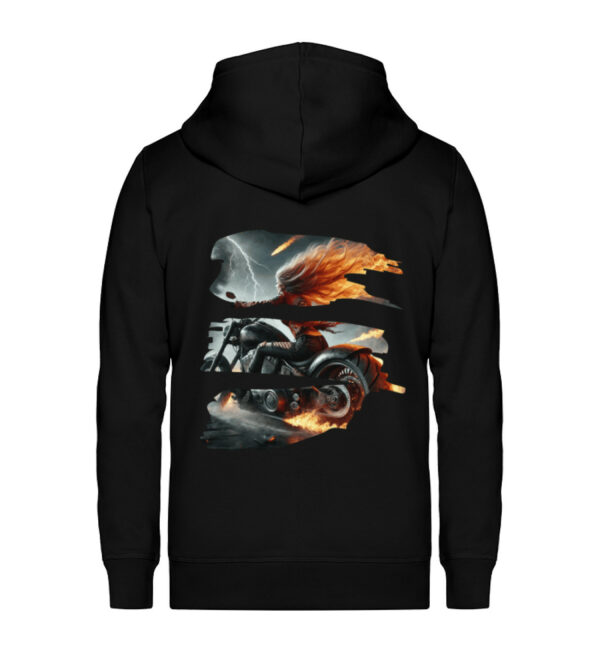 Flame Valkyrie - Unisex Organic Zipper ST/ST-16