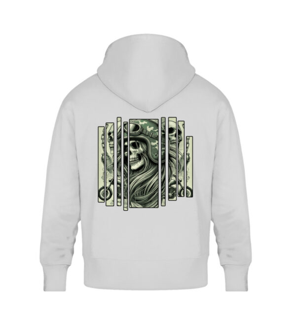 Camo Phantom - Unisex Oversized Organic Hoodie-6961