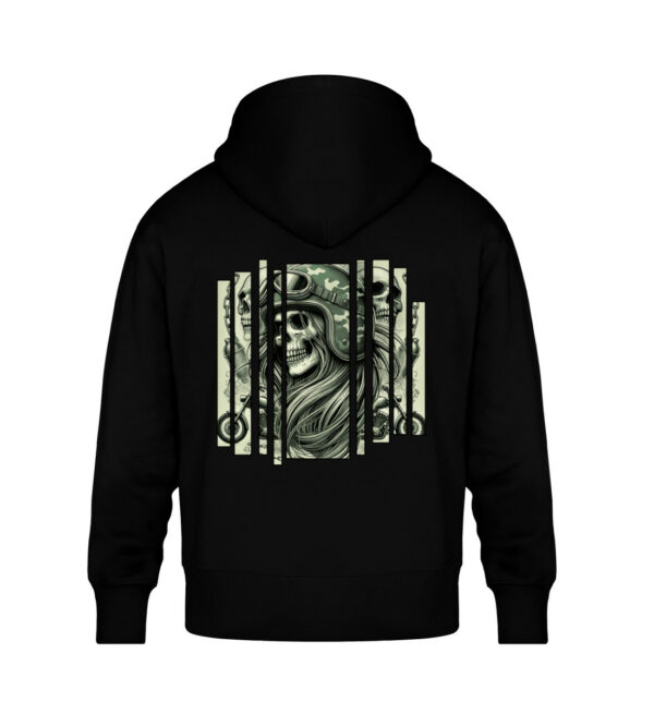 Camo Phantom - Unisex Oversized Organic Hoodie-16