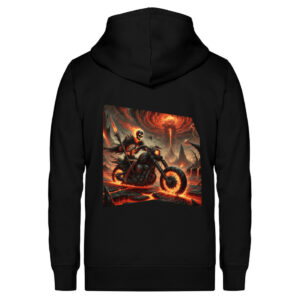 Infernal Rider - Unisex Organic Zipper ST/ST-16