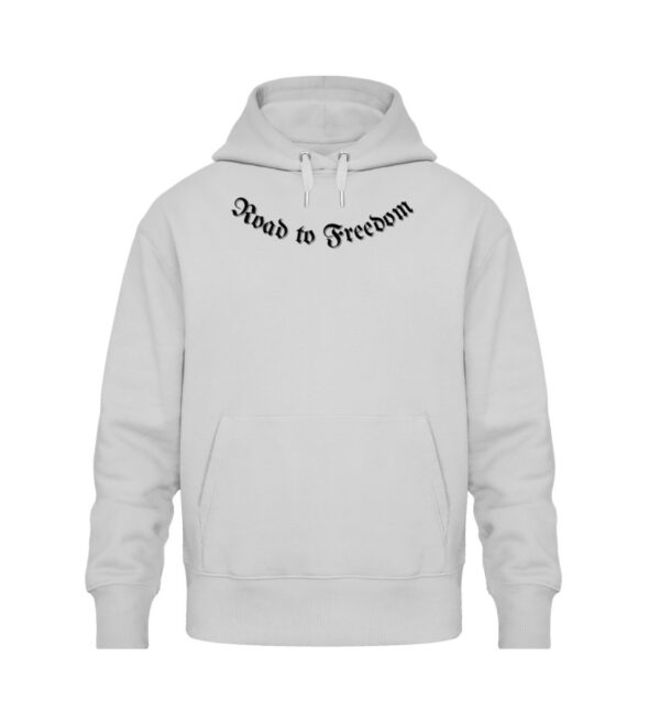 Road to Freedom - Unisex Oversized Organic Hoodie-6961