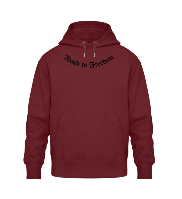 Road to Freedom - Unisex Oversized Organic Hoodie-6974