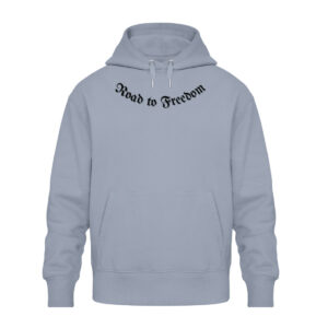 Road to Freedom - Unisex Oversized Organic Hoodie-7086