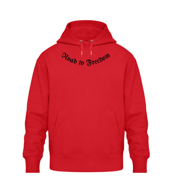 Road to Freedom - Unisex Oversized Organic Hoodie-6973