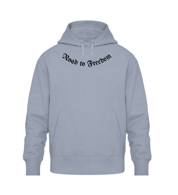 Road to Freedom - Unisex Oversized Organic Hoodie-7086