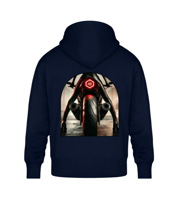 Backfire Blaze - Unisex Oversized Organic Hoodie-6959