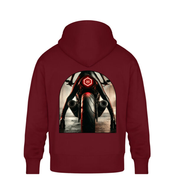 Backfire Blaze - Unisex Oversized Organic Hoodie-6974