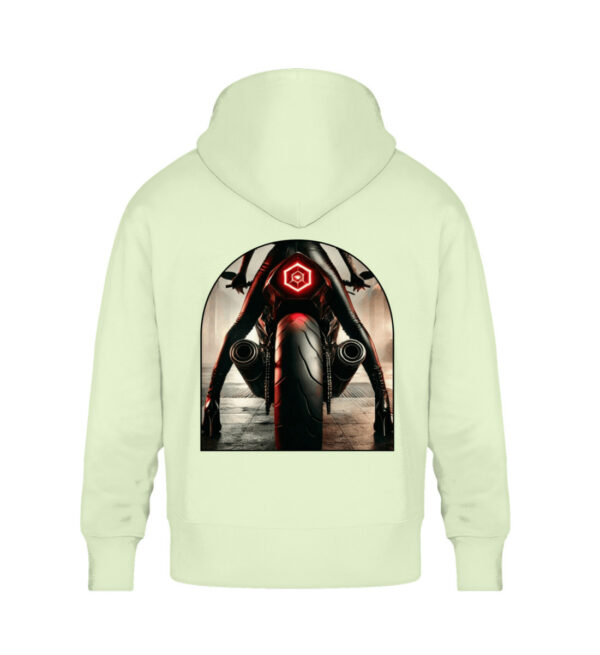 Backfire Blaze - Unisex Oversized Organic Hoodie-7105