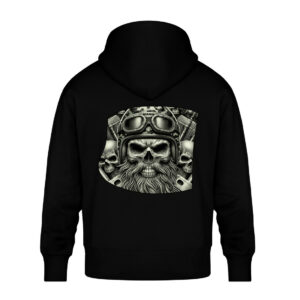 Venom Commander - Unisex Oversized Organic Hoodie-16