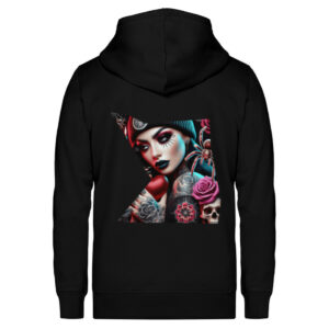 Heart of Shadows - Unisex Organic Zipper ST/ST-16