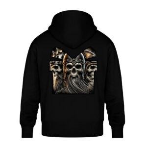 Skull Lords - Unisex Oversized Organic Hoodie-16