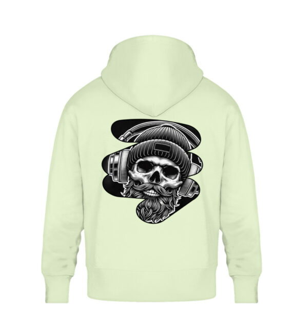 Bearded Beats - Unisex Oversized Organic Hoodie-7105