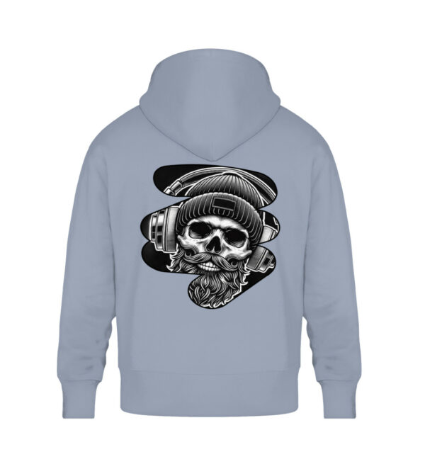 Bearded Beats - Unisex Oversized Organic Hoodie-7086