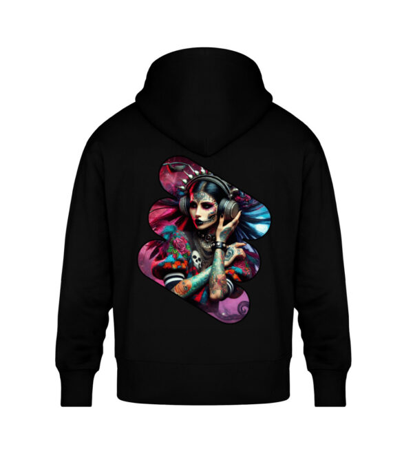 Electric Soul Queen - Unisex Oversized Organic Hoodie-16