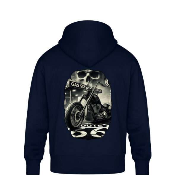 Route to Chaos - Unisex Oversized Organic Hoodie-6959