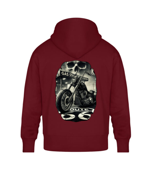 Route to Chaos - Unisex Oversized Organic Hoodie-6974