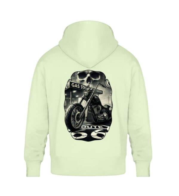 Route to Chaos - Unisex Oversized Organic Hoodie-7105