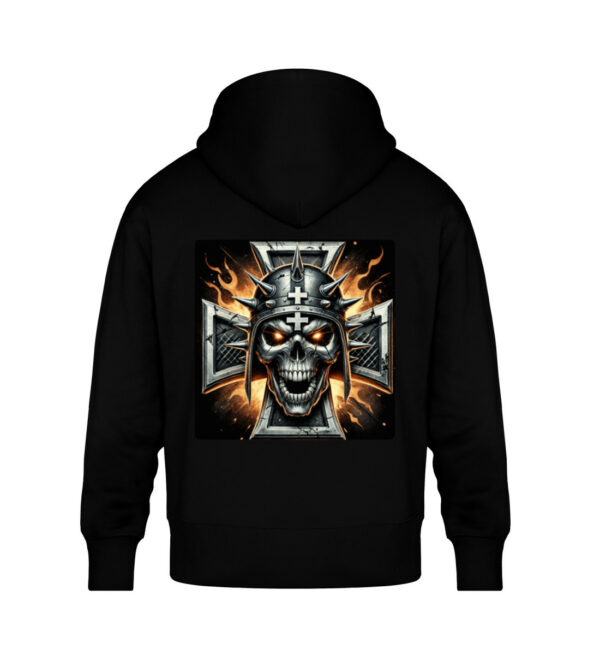 Flame Hunter - Unisex Oversized Organic Hoodie-16